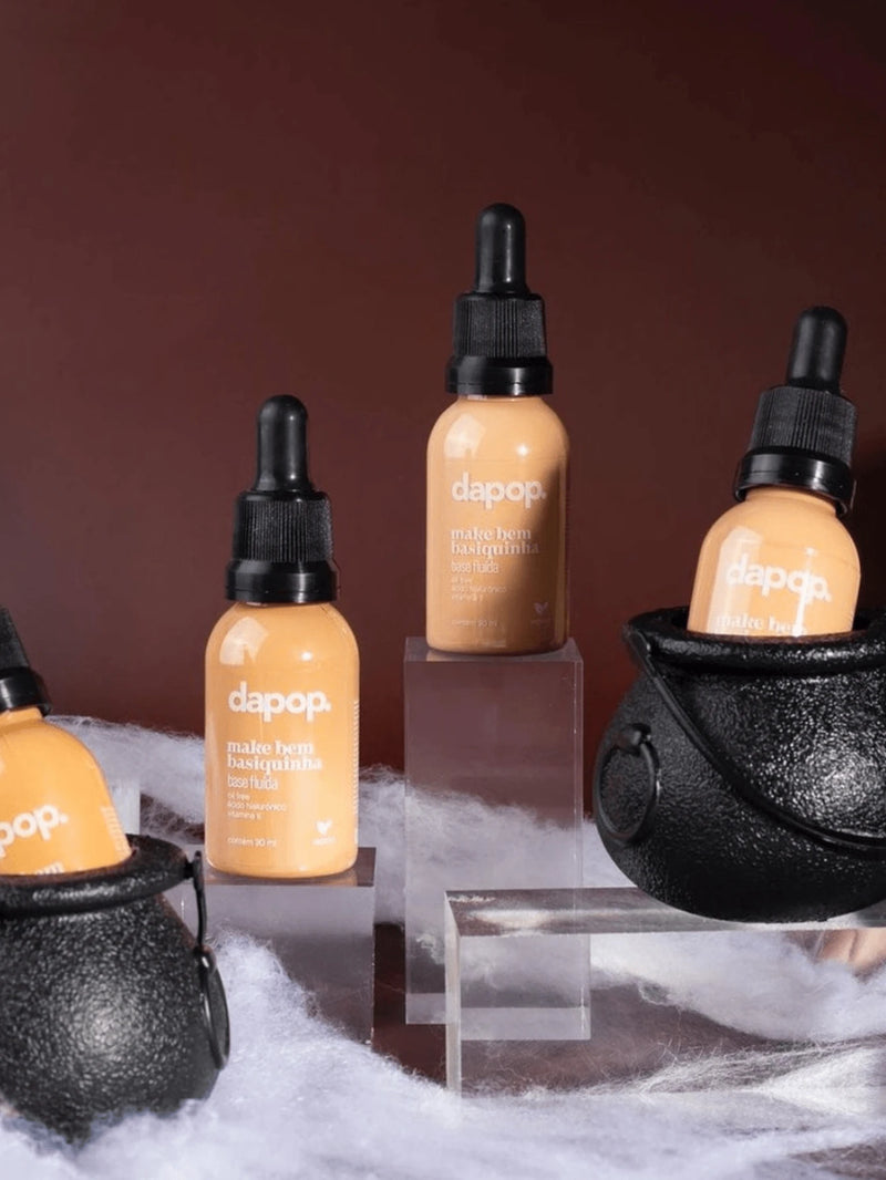 Base Fluída Dapop Vegano Make Bem Basiquinha - Dapop Festa Junina