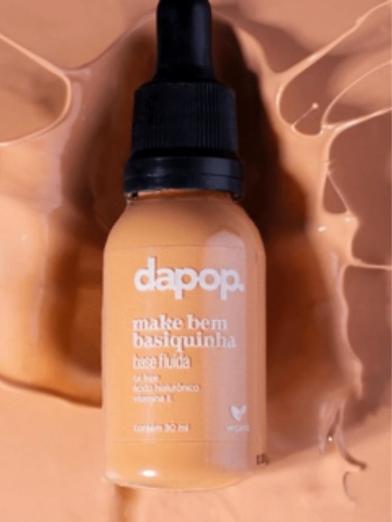 Base Fluída Dapop Vegano Make Bem Basiquinha - Dapop Festa Junina
