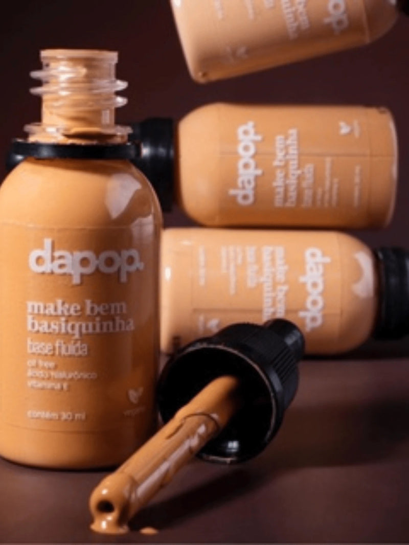 Base Fluída Dapop Vegano Make Bem Basiquinha - Dapop Festa Junina