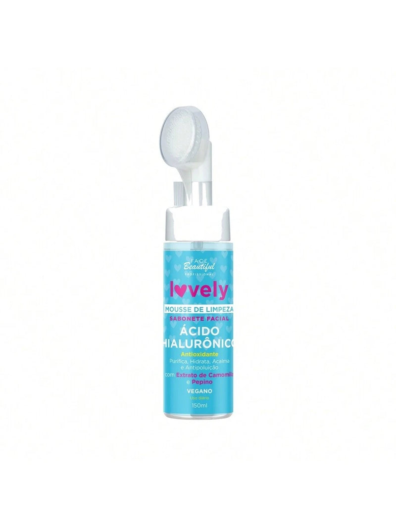 Mousse de Limpeza Facial Sabonete Lovely Espuma Facial Face Beautiful