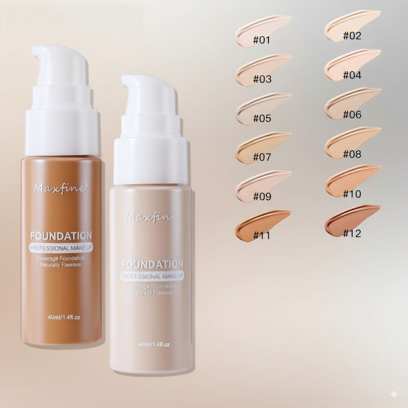 Radiant Glow — Base Líquida com Acabamento Natural