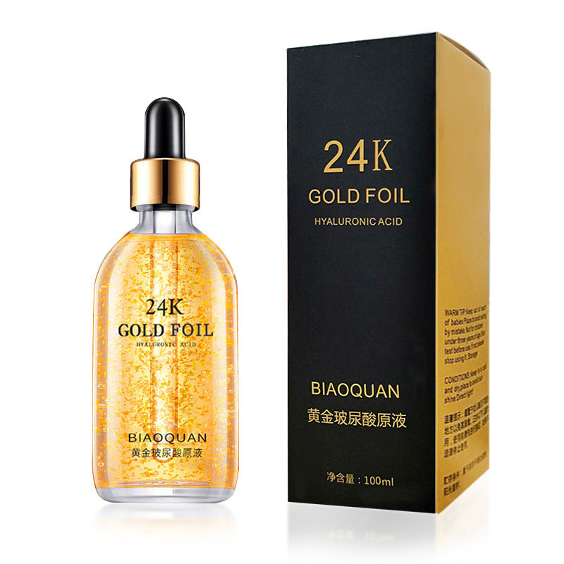 Sérum Facial 24K Gold Hyaluronic — Colágeno, Lifting & Anti-Idade