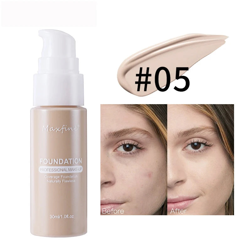 Radiant Glow — Base Líquida com Acabamento Natural