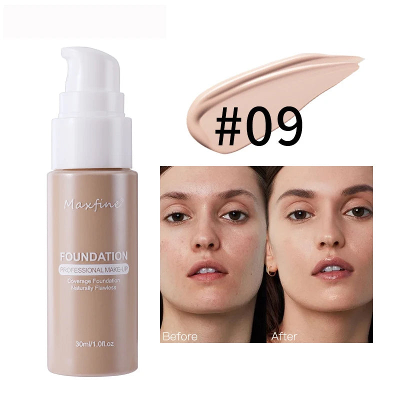 Radiant Glow — Base Líquida com Acabamento Natural