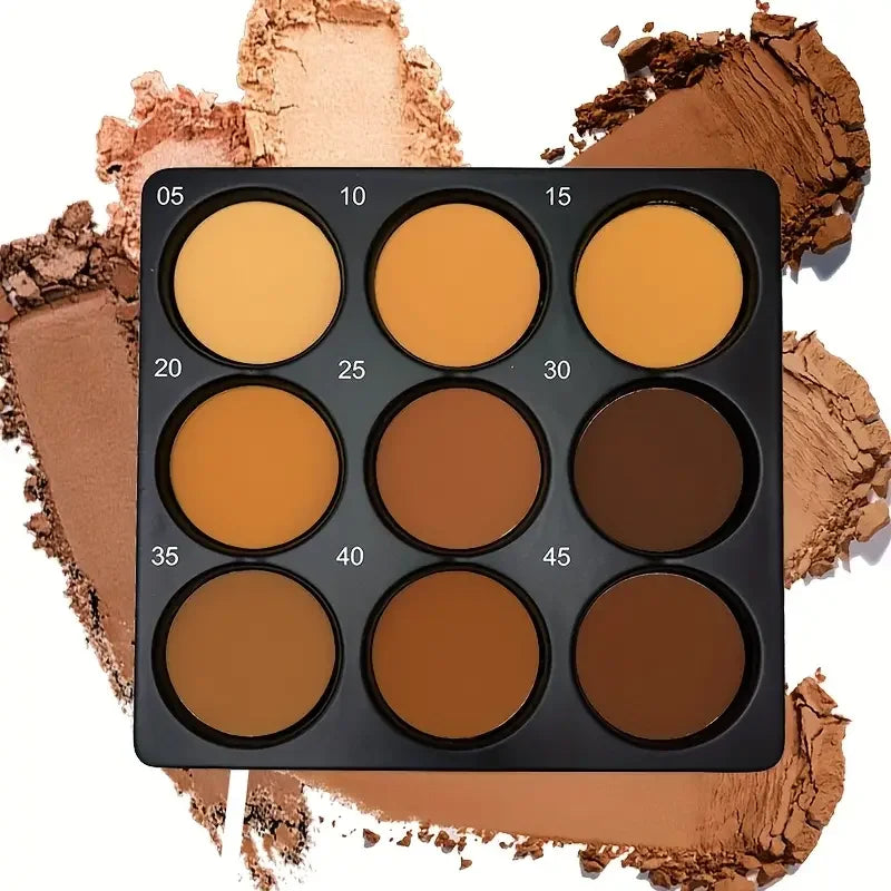 GlowMatte 9 — Paleta Multifuncional de Contorno e Iluminação