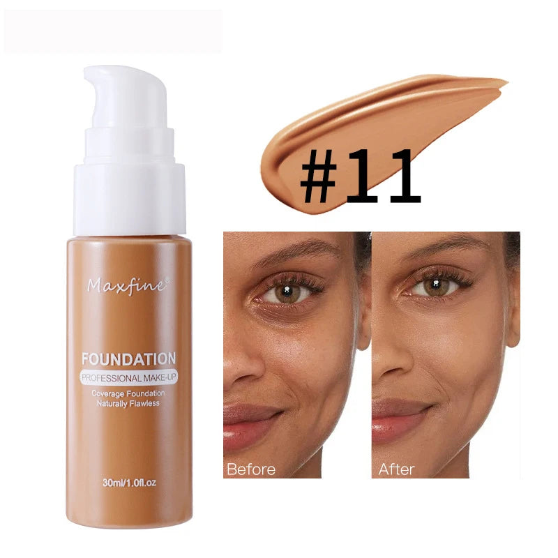 Radiant Glow — Base Líquida com Acabamento Natural