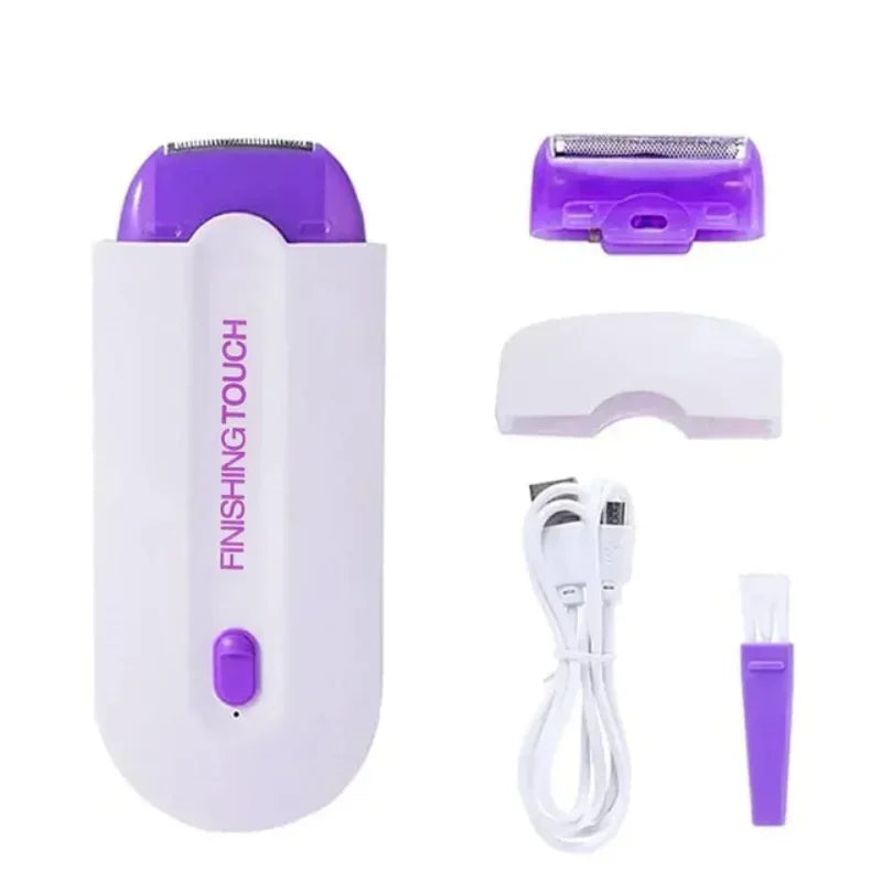 Woman Electric Epilator Hair Remover Professional Safety Depilation Shaving Trimmer Painless Portable Chargable For Whole Body