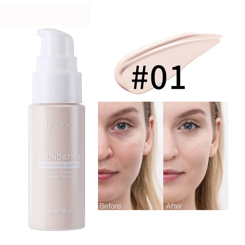Radiant Glow — Base Líquida com Acabamento Natural