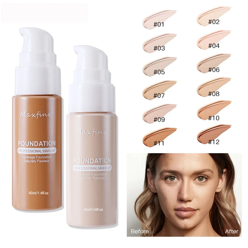 Radiant Glow — Base Líquida com Acabamento Natural