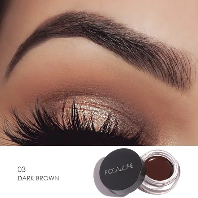 FOCALLURE BrowFix — Gel Pomada para Sobrancelhas à Prova d’Água