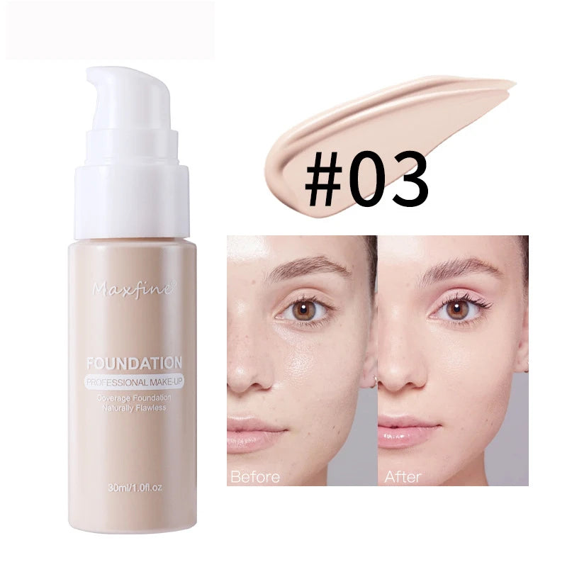 Radiant Glow — Base Líquida com Acabamento Natural