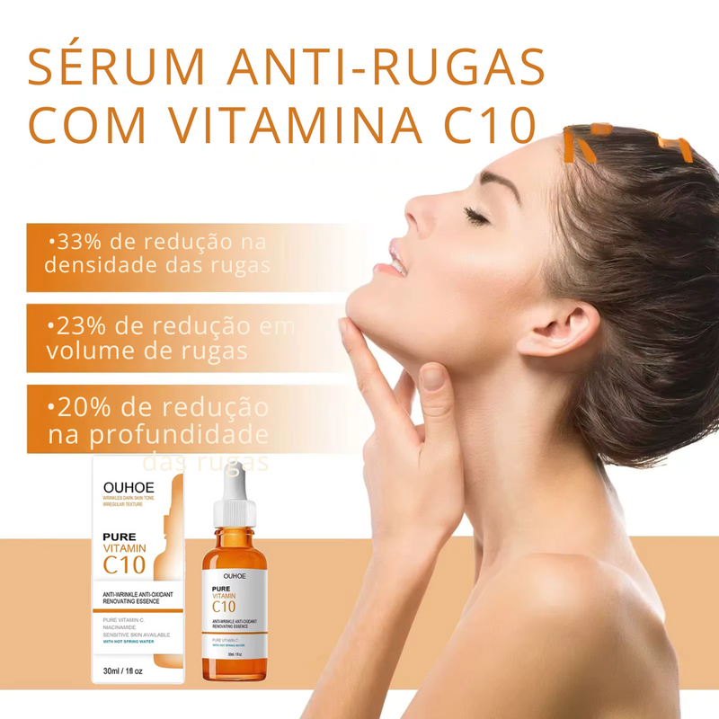 Sérum Facial Vitamina C — Lifting, Anti-Idade & Luminosidade