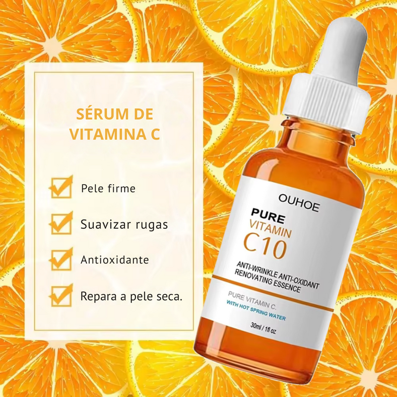 Sérum Facial Vitamina C — Lifting, Anti-Idade & Luminosidade