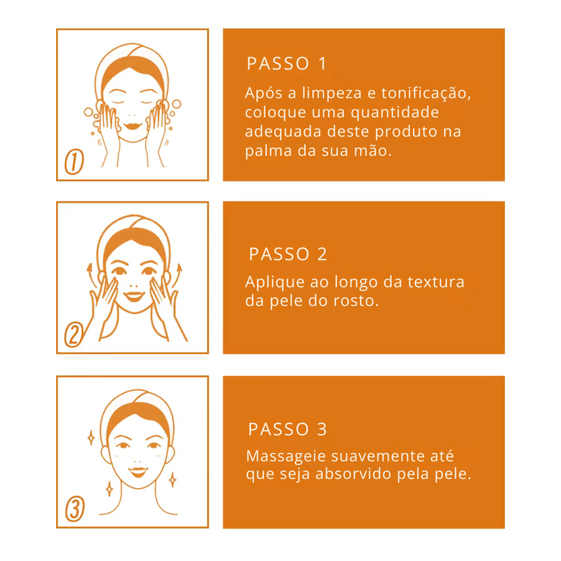 Sérum Facial Vitamina C — Lifting, Anti-Idade & Luminosidade