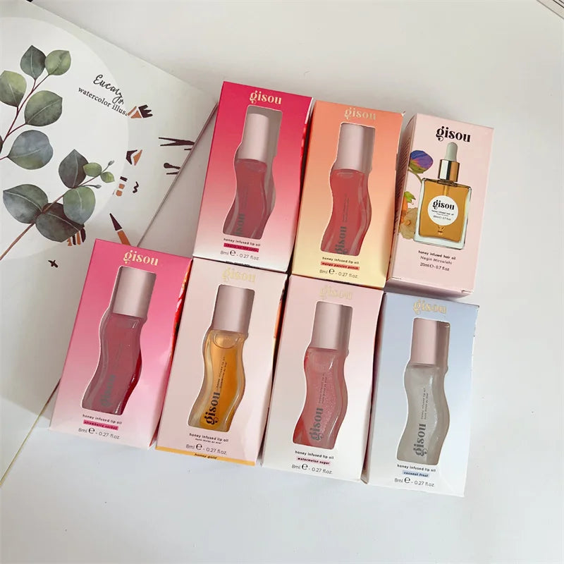 Gisou Honey Infused Lip Oil - Óleo Labial Hidratante com Mel